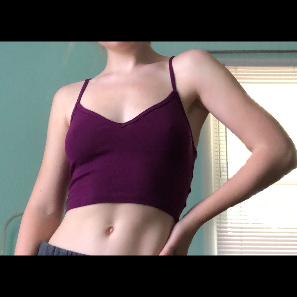 Gorgeous purple crochet top! New with tags!